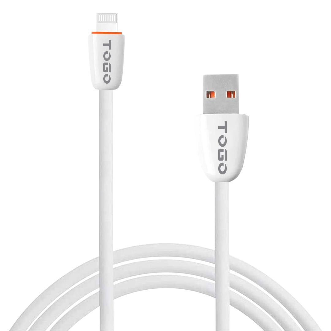 Cable De Carga Rápida Lighting Para IPhone - 1.25 Metros De Largo / Togo Modelo TG7721i