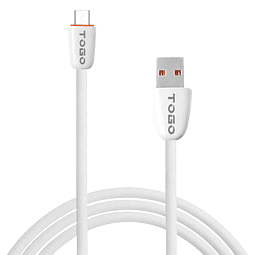 Cable De Carga Rápida V8 Micro USB Para Smartphone - 1.25 Metros De Largo / Togo Modelo TG7721V