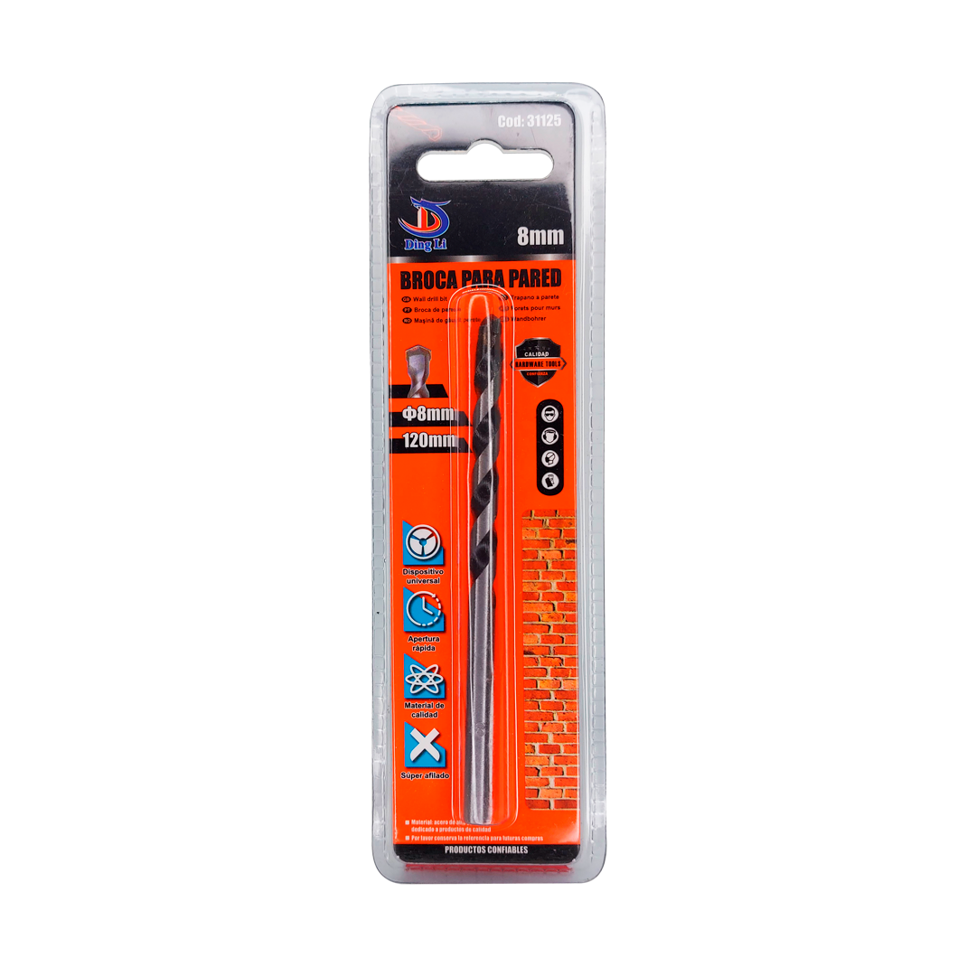 Broca para Pared 8 mm