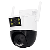 Cámara Doble Lente PTZ  320° IP WIFI 2MP Yoosee Mod. KOS-11006