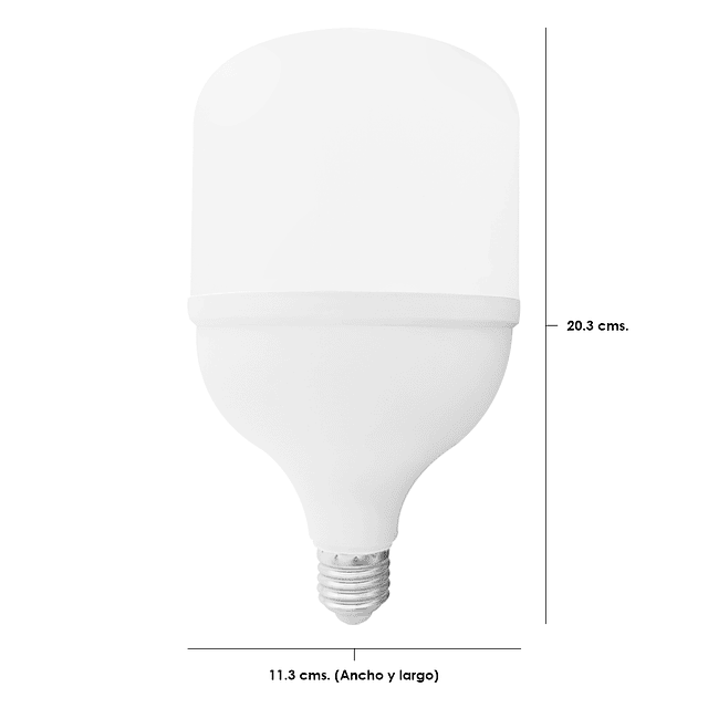 Ampolleta LED De 40W. - Luz Fría / GTI Modelo WG FBKSBL-40W