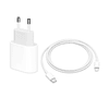 Cargador USB Tipo C Con Cable (1 Metro) Para iPhone - 20W. Carga Rápida / iPhone OEM