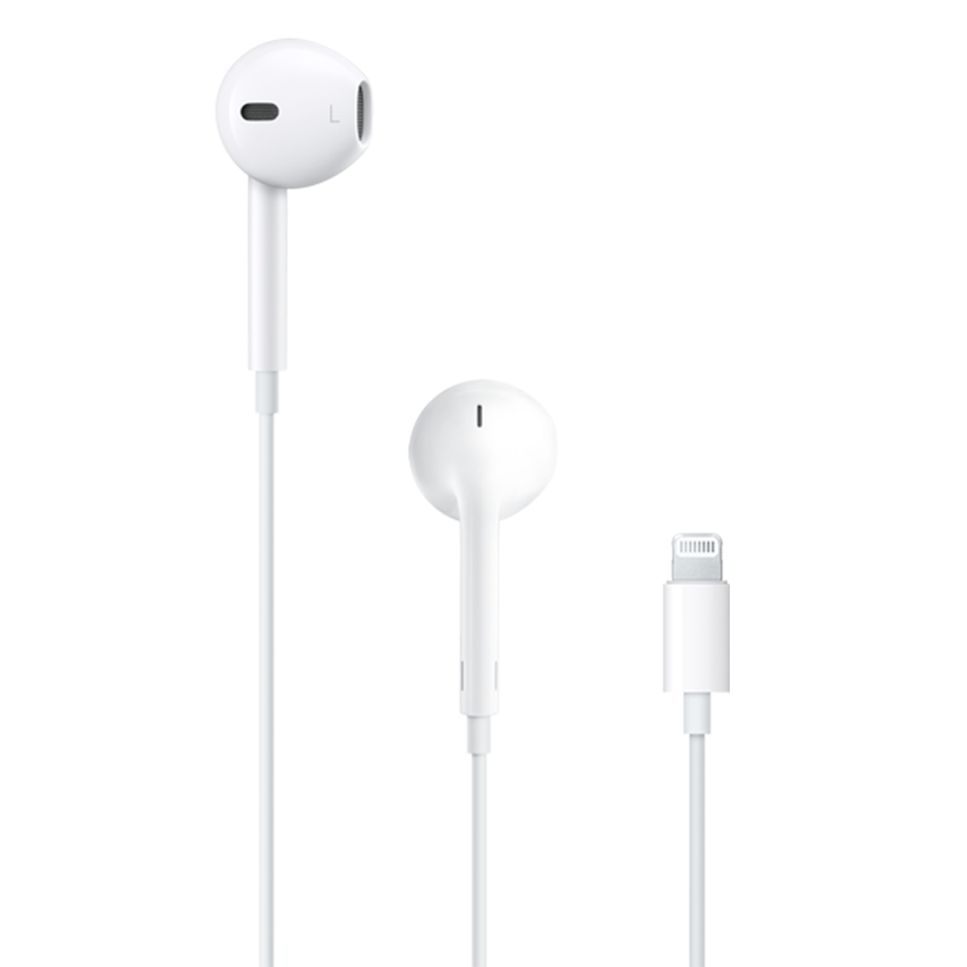 Audífonos Compatible Iphone Con Conector Lightning Blanco - Ps