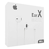 Audífonos EarX - Con Conector Lightning, Micrófono y Control De Volumen / iPhone OEM