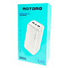 POWERBANK MOTOMO POBAMO37 PUERTO USB-C 20.000MAH 2.4A