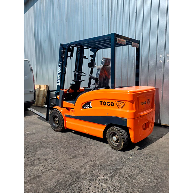 Grúa Horquilla Full Eléctrica 3T TGOMAQ-H1500 