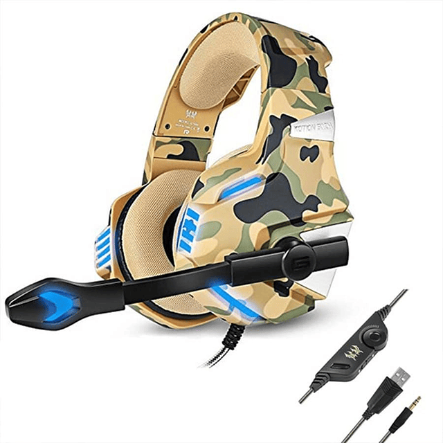 Audífonos Gamer G7500 Camuflaje