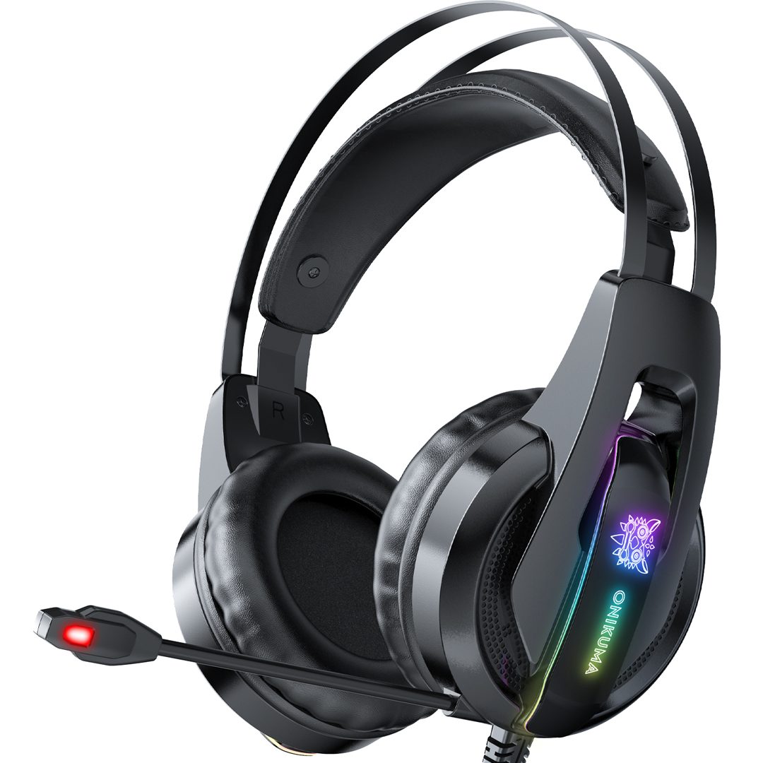 Audifono Gamer Onikuma K16 Rgb N.switch/ps4/xbox/pc NEGRO