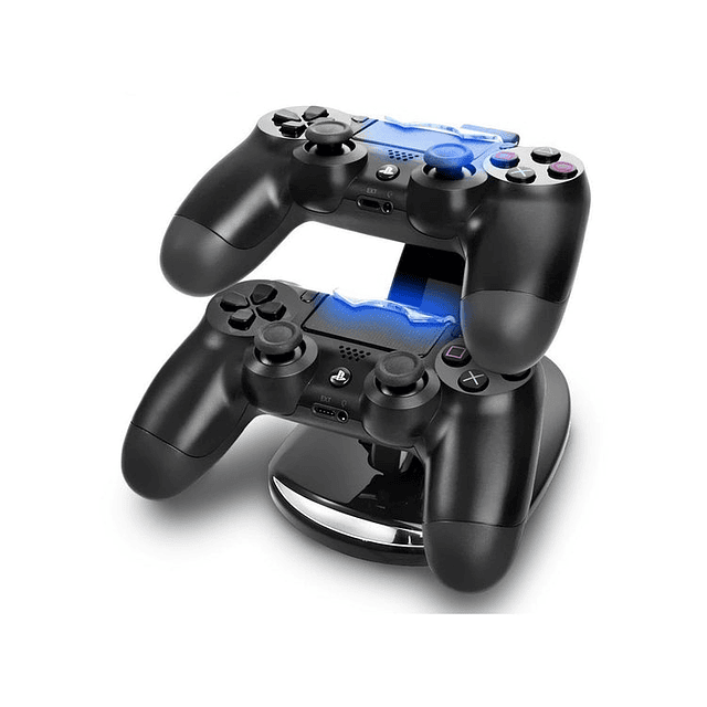 Cargador Doble con Base para Controles PS4 PlayStation 4