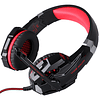 Audífonos Gamer FURIOUS RED G9000 LED ROJO