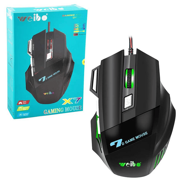 Mouse Gamer X7 LED RGB