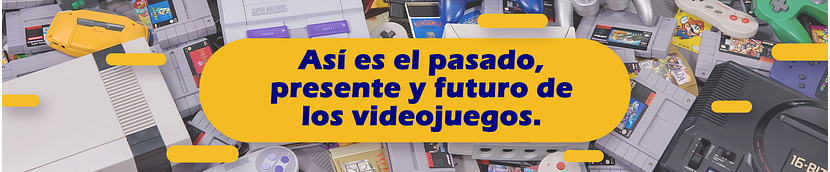 Así es el pasado, presente y futuro de los videojuegos en ocho generaciones.