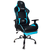 Silla Gamer con Reposa pies TOGO KING PRO EDICION LIMITADA CYAN