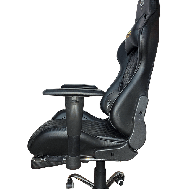 Silla Gamer con Reposa pies TOGO KING PRO EDICION LIMITADA NEGRO