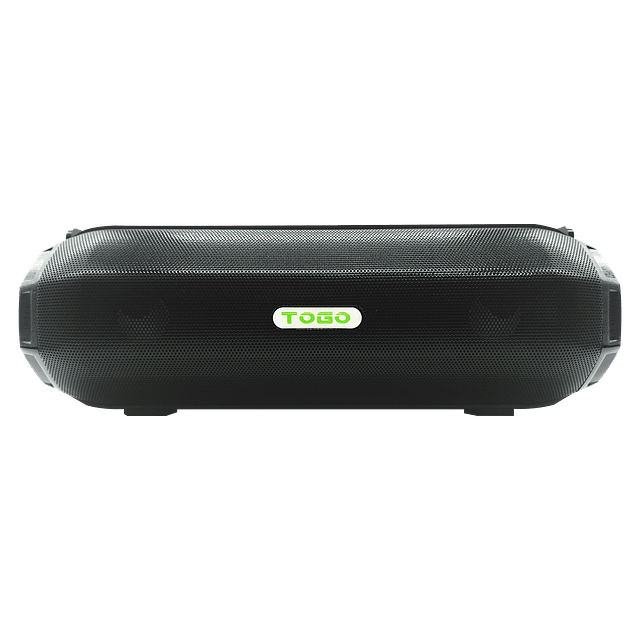 Parlante TOGO-7780 Portátil Con Bluetooth 5W. USB Color Negro-Negro