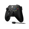 Control XBox One Series X/S Tipo C Color Negro + Cable USB-C