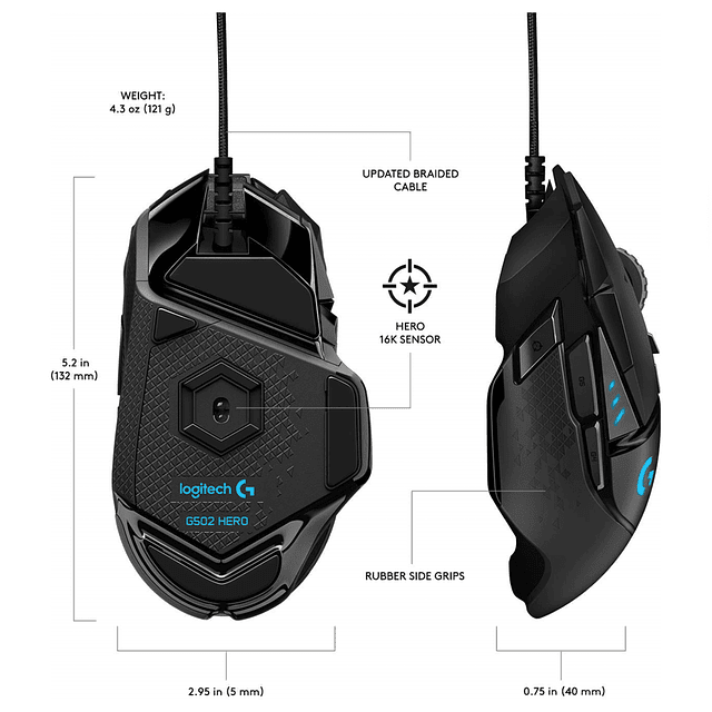 Mouse Gamer G502 HERO