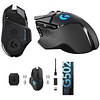 MOUSE GAMER LOGITECH G502 HERO LIGHTSPEED INALAMBRICO