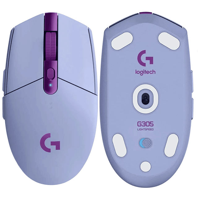 Mouse Gamer Inalámbrico G305 LIGHTSPEED LILA PURPLE