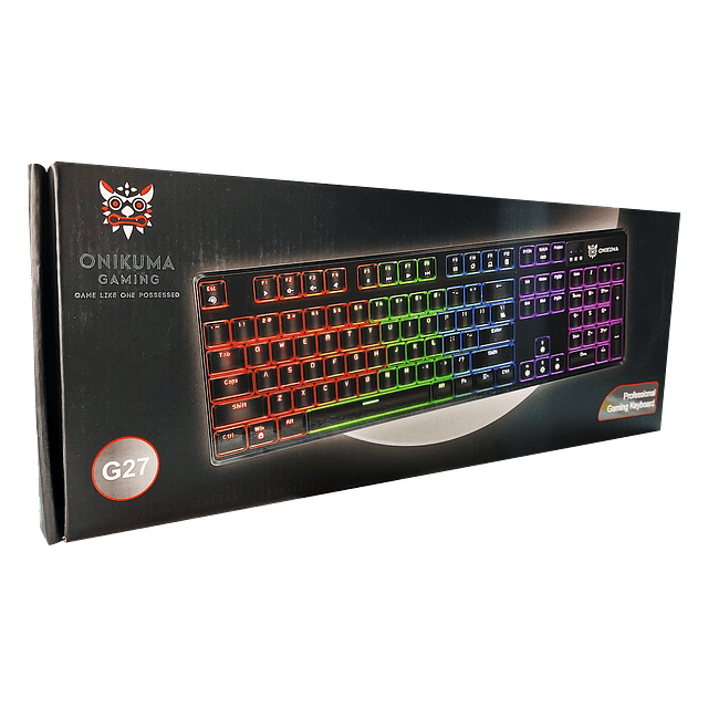 Teclado Gamer Mecánico RGB LED Retroiluminado Onikuma Modelo G27