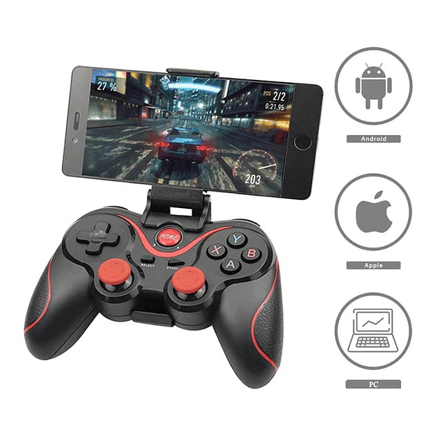 Control Joystick Gamepad Bluetooth C8S Celular Android PC