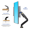 Soporte Flexible de Escritorio Para Monitores 10" a 27" (Hasta 9 kilos)