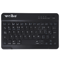 Mini Teclado Inalámbrico Weibo Modelo WB-3000