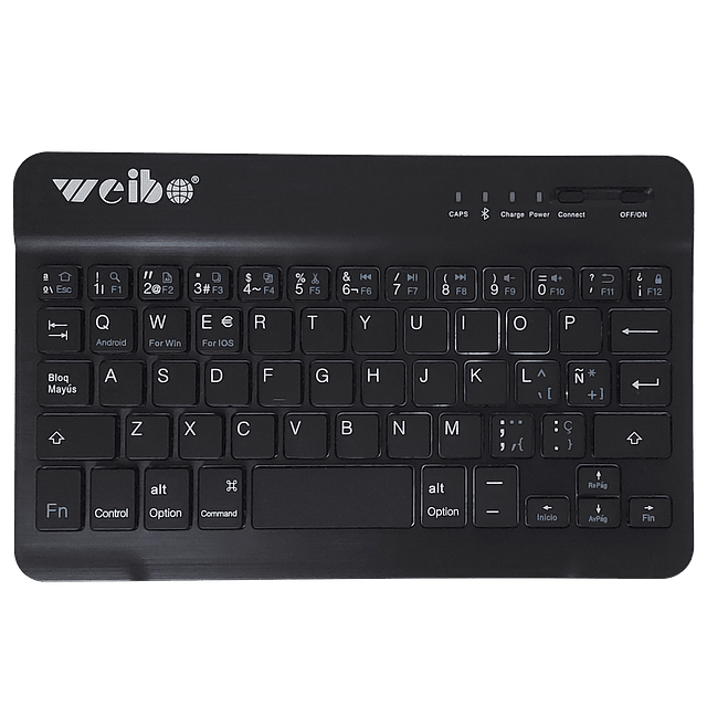 Mini Teclado Inalámbrico Weibo Modelo WB-3000