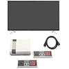 Mini Consola Modelo N-03 Con 660 Juegos HDMI + 2 Controles Inalámbricos Recargables