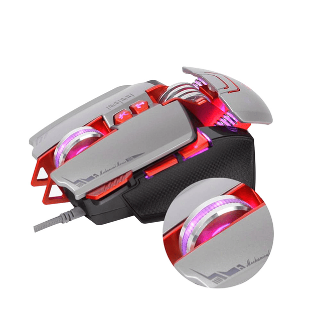 MOUSE GAMER MIXIE RGB GAMING BRUTE FORCE M9