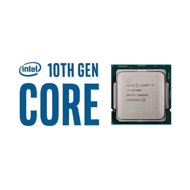 Procesador Gamer CPU Intel Core i7-10700K 3.8GHz 16MB LIQUIDACIÓN