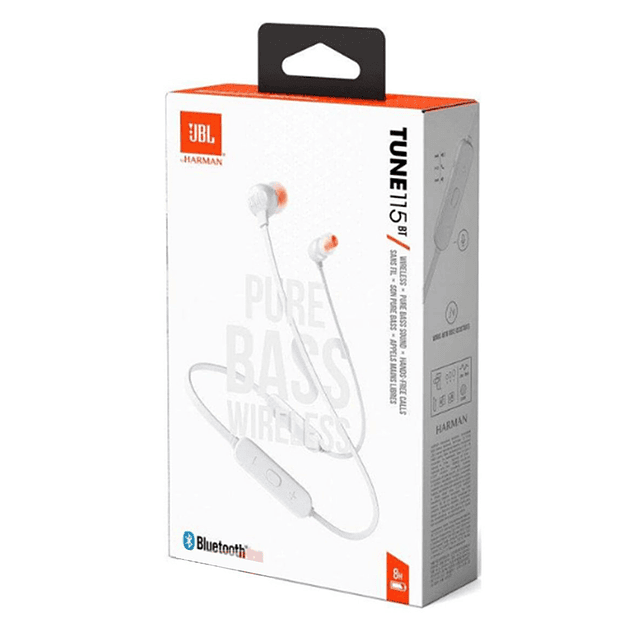 Audífonos In-Ear Inalámbricos JBL Tune 115BT