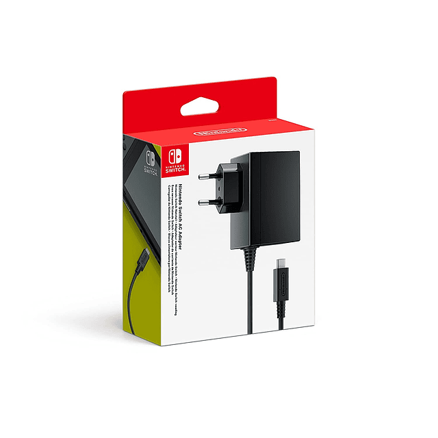 Cargador Nintendo Switch Consola Accesorio 100v-220v 50/0hz