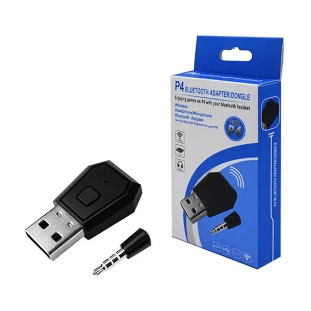 Adaptador De Dongle Bluetooth USB De 3,5 mm. PS4 Auriculares