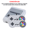 Mini Consola Retro Con 620 Juegos Clásicos Instalados De 8 Bit + 2 Controles Alámbricos / Eony