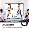 Conversor De Señal HDMI a 3 RCA - 150 cms. (1.5 mts.) De Largo / GTI