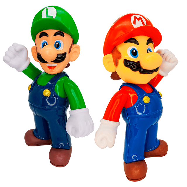 Figura De Súper Mario Bros. 32cm Articulada