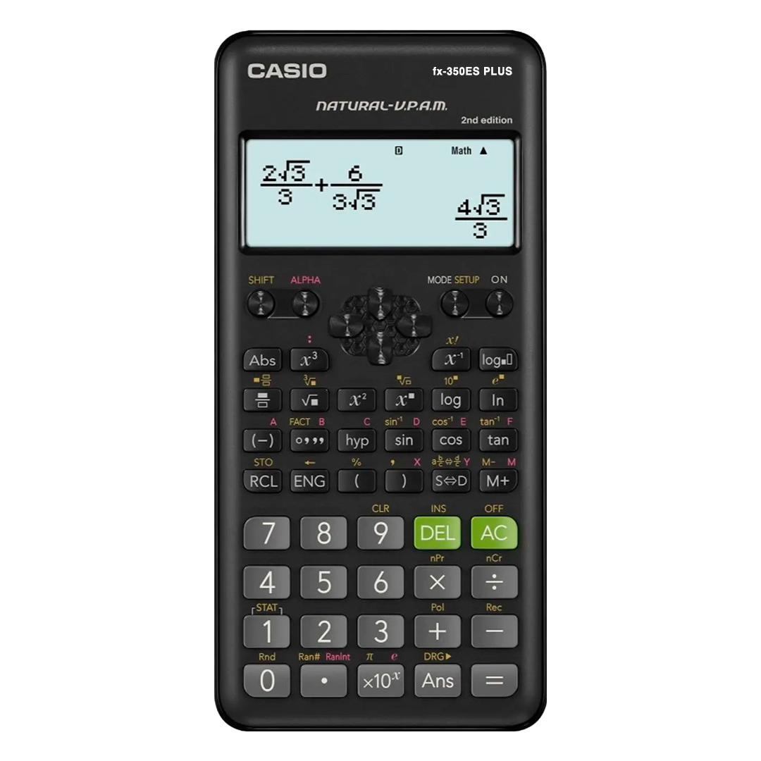 Calculadora Científica Casio FX-350ES Plus