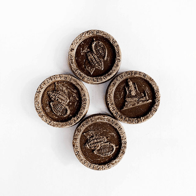 Monedas de chocolate 60%