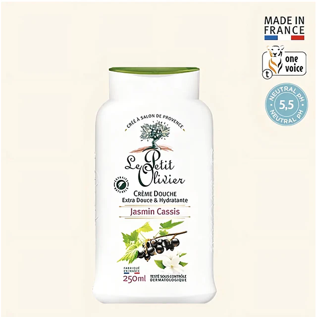 Crema Ducha Extra Suave JazmÍn Grosella Negra Le Petit Olivier 250ml