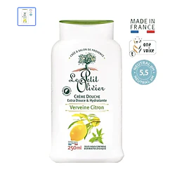 Crema Ducha Extra Suave Verbena Limón Le Petit Olivier 250ml