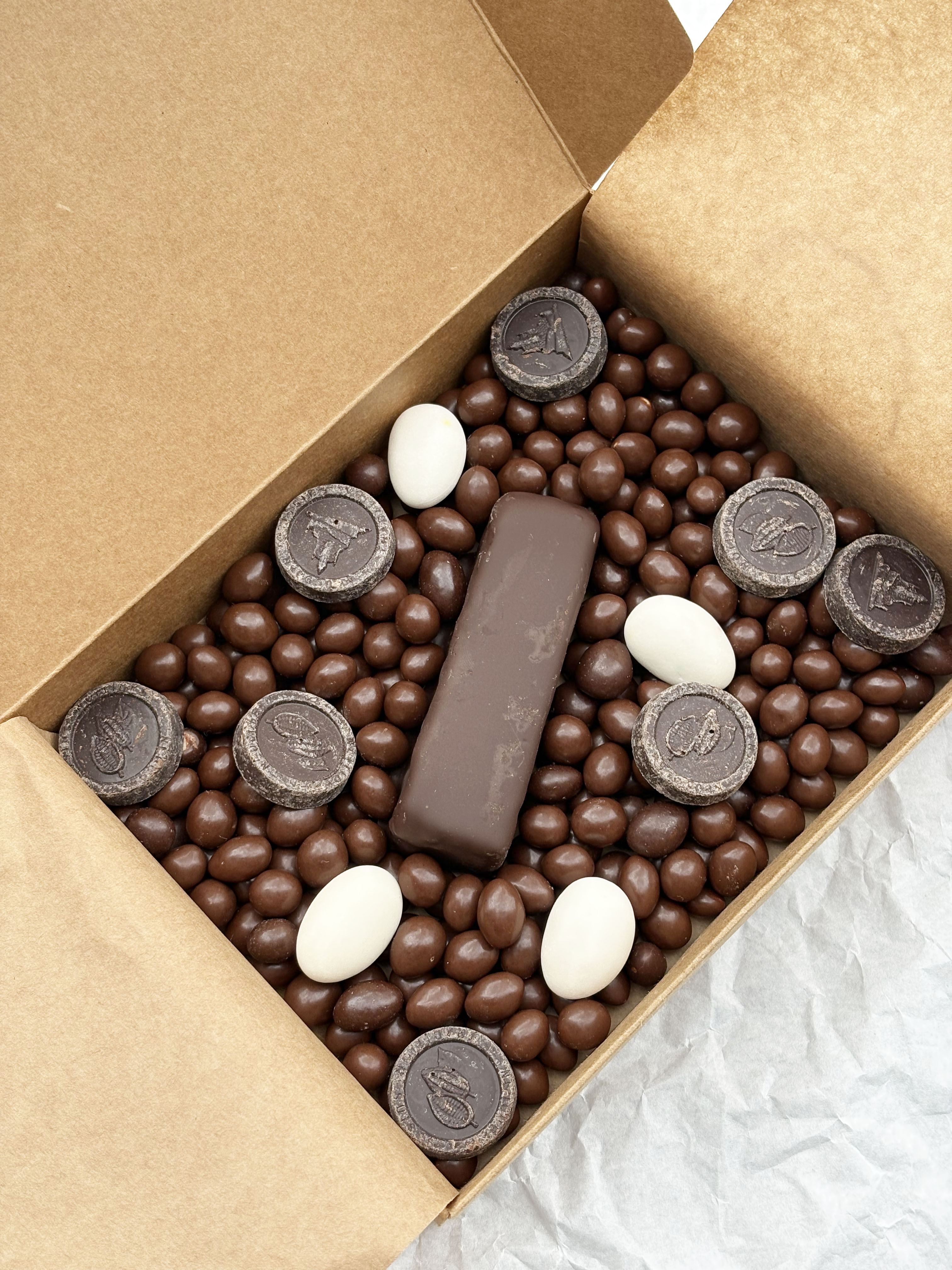 Caja chocolate vegana