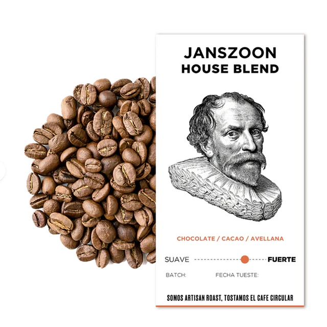 Café en grano Janszoon House Blend