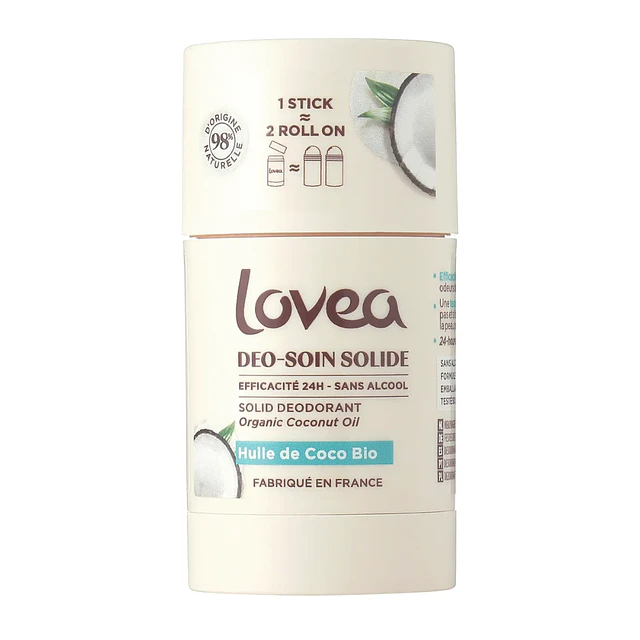 Desodorante sólido Aceite de coco LOVEA