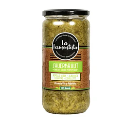 Chucrut Verdes Vivos 680g La Fermentista