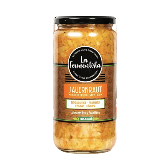 Chucrut Raíces Nobles 680g La Fermentista
