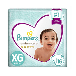 128片 XG码 11-15kg Pampers Premiun Care宝宝尿片 （不含免费送货系列）