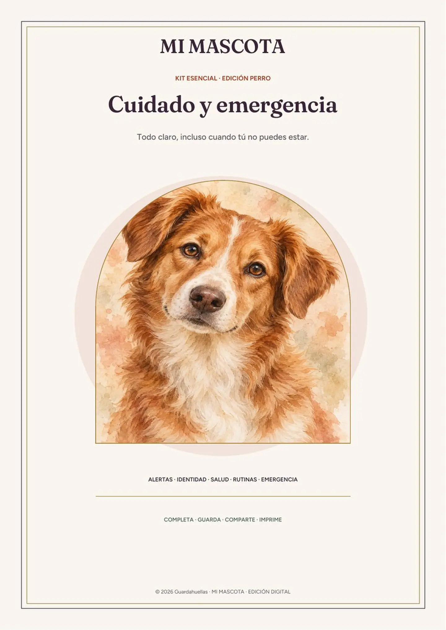MI MASCOTA · Kit Esencial de Cuidado y Emergencia (perro y gato) 8
