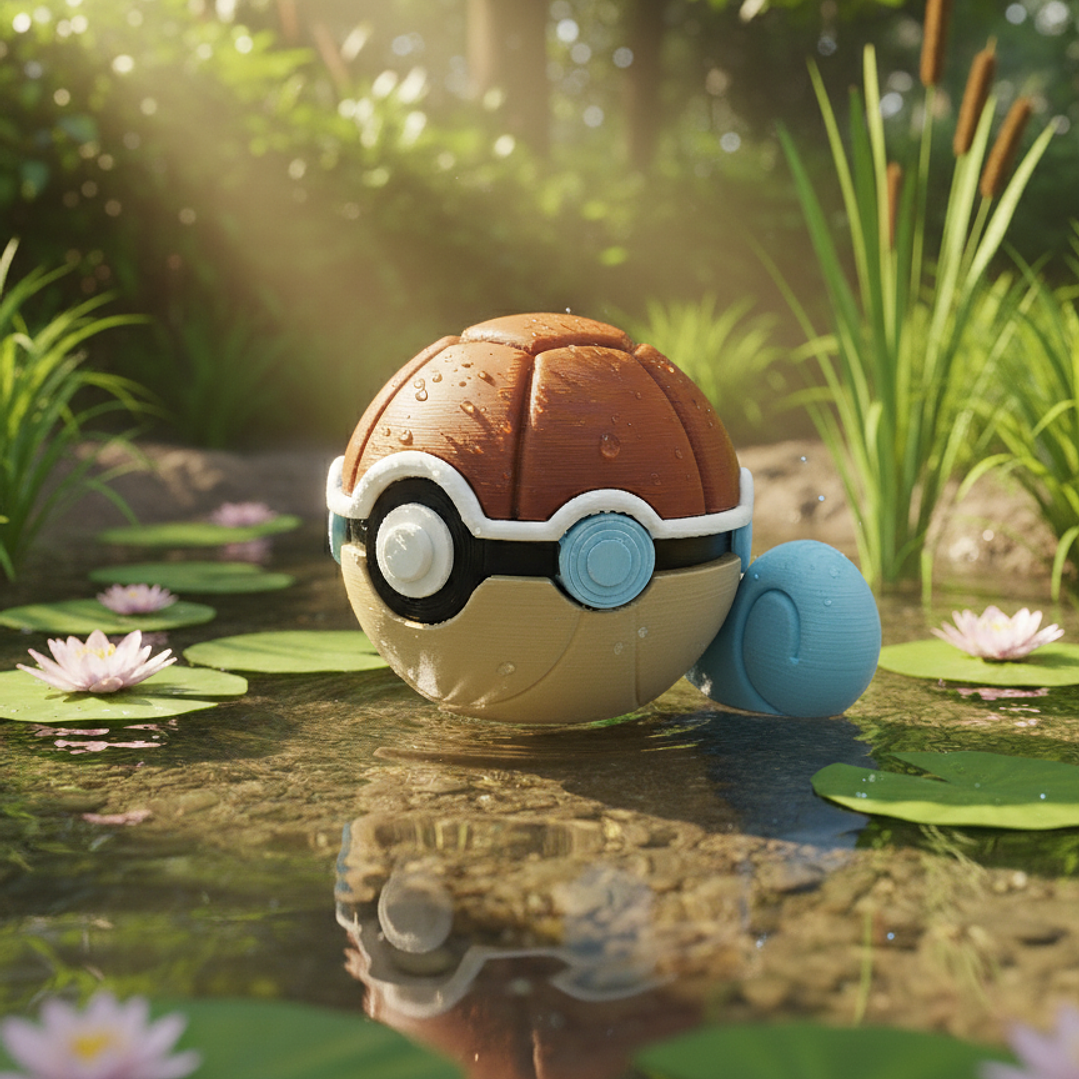 pokeball squirtle 1