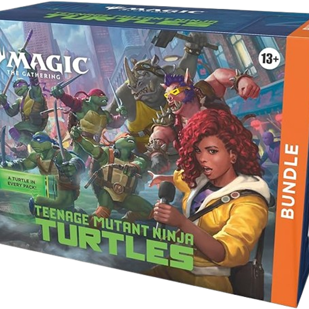 ##reserva## Bundle de Magic: The Gathering | Teenage Mutant Ninja Turtles (Versión en Inglés) 1